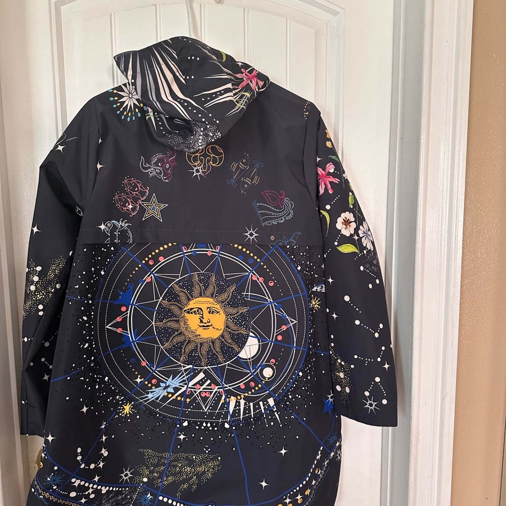 Johnny Was Zodiac Reversible Rain Jacket